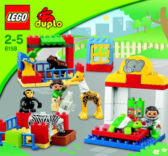 LEGO 6158 instructions page 1 – build guide