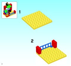 LEGO 6158 instructions page 2 – build guide