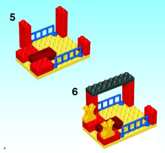 LEGO 6158 instructions page 4 – build guide