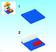 LEGO 6158 instructions page 6 – build guide