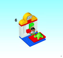 LEGO 6158 instructions page 9 – build guide