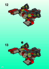 LEGO 6160 instructions page 10 – build guide