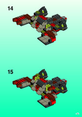 LEGO 6160 instructions page 11 – build guide