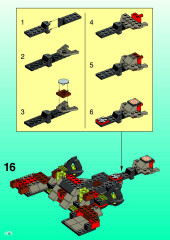 LEGO 6160 instructions page 12 – build guide