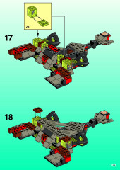 LEGO 6160 instructions page 13 – build guide