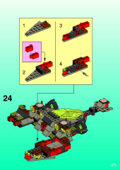 LEGO 6160 instructions page 17 – build guide