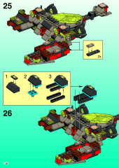 LEGO 6160 instructions page 18 – build guide