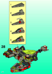 LEGO 6160 instructions page 20 – build guide