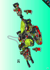LEGO 6160 instructions page 23 – build guide