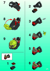 LEGO 6160 instructions page 5 – build guide