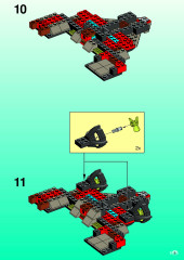 LEGO 6160 instructions page 9 – build guide