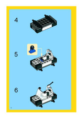 LEGO 6164 instructions page 6 – build guide