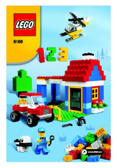 LEGO 6166 instructions page 1 – build guide