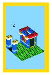 LEGO 6166 instructions page 26 – build guide