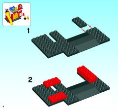 LEGO 6168 instructions page 6 – build guide