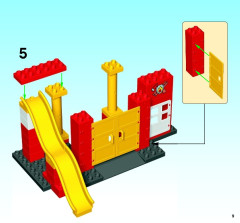 LEGO 6168 instructions page 9 – build guide