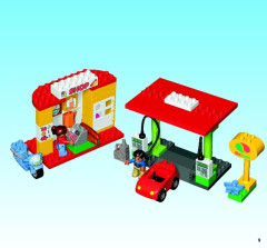 LEGO 6171 instructions page 9 – build guide