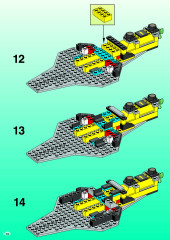 LEGO 6180 instructions page 10 – build guide