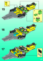 LEGO 6180 instructions page 11 – build guide