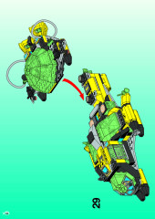 LEGO 6180 instructions page 18 – build guide