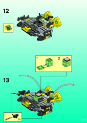 LEGO 6180 instructions page 5 – build guide