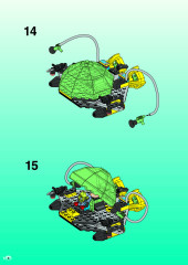 LEGO 6180 instructions page 6 – build guide