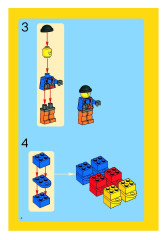 LEGO 6186 instructions page 4 – build guide