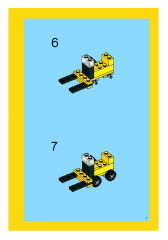 LEGO 6186 instructions page 7 – build guide