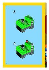 LEGO 6187 instructions page 8 – build guide