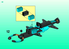 LEGO 6190 instructions page 10 – build guide