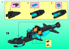 LEGO 6190 instructions page 12 – build guide