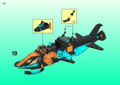 LEGO 6190 instructions page 16 – build guide