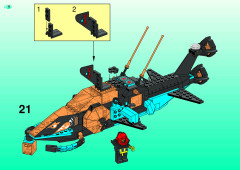 LEGO 6190 instructions page 18 – build guide