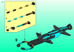 LEGO 6190 instructions page 8 – build guide