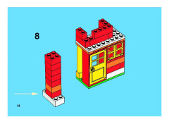 LEGO 6191 instructions page 14 – build guide