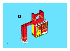LEGO 6191 instructions page 18 – build guide