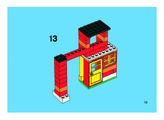 LEGO 6191 instructions page 19 – build guide