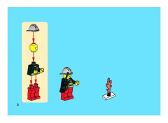 LEGO 6191 instructions page 2 – build guide