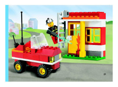 LEGO 6191 instructions page 21 – build guide