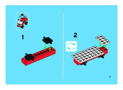 LEGO 6191 instructions page 3 – build guide