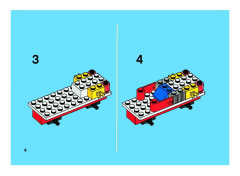 LEGO 6191 instructions page 4 – build guide