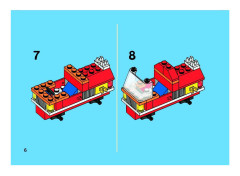 LEGO 6191 instructions page 6 – build guide