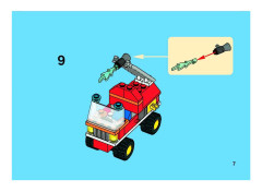 LEGO 6191 instructions page 7 – build guide
