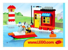 LEGO 6191 instructions page 8 – build guide