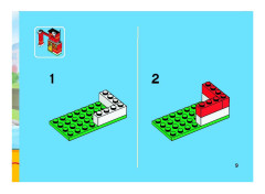 LEGO 6191 instructions page 9 – build guide
