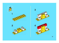 LEGO 6192 instructions page 17 – build guide