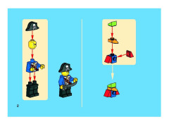 LEGO 6192 instructions page 2 – build guide