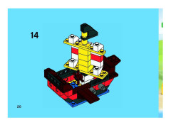 LEGO 6192 instructions page 20 – build guide