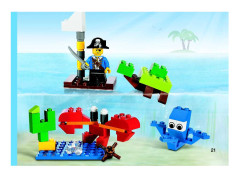 LEGO 6192 instructions page 21 – build guide