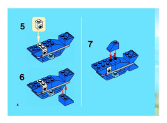 LEGO 6192 instructions page 4 – build guide